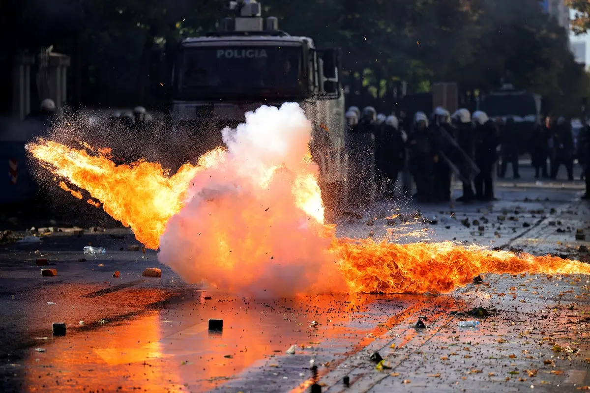 Protestele studenților pun în pericol accesia Albaniei în UE